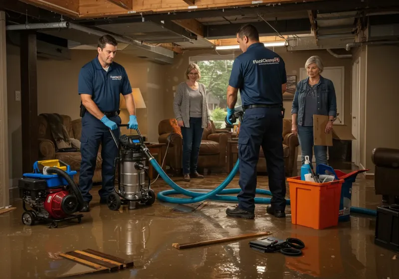 Basement Water Extraction and Removal Techniques process in Frankfort, IN