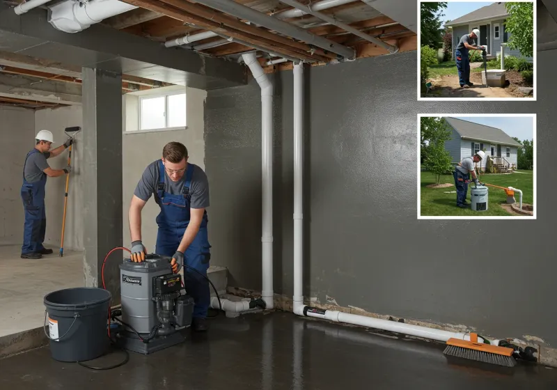 Basement Waterproofing and Flood Prevention process in Frankfort, IN